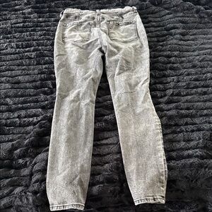 Fashion Nova Light Gray Straight Leg Jeans